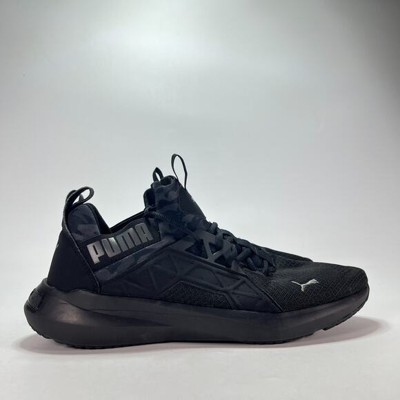 Puma Other - PUMA Softride Enzo NXT Triple Black Athletic Running Shoes 376377-01 Mens Sz 12